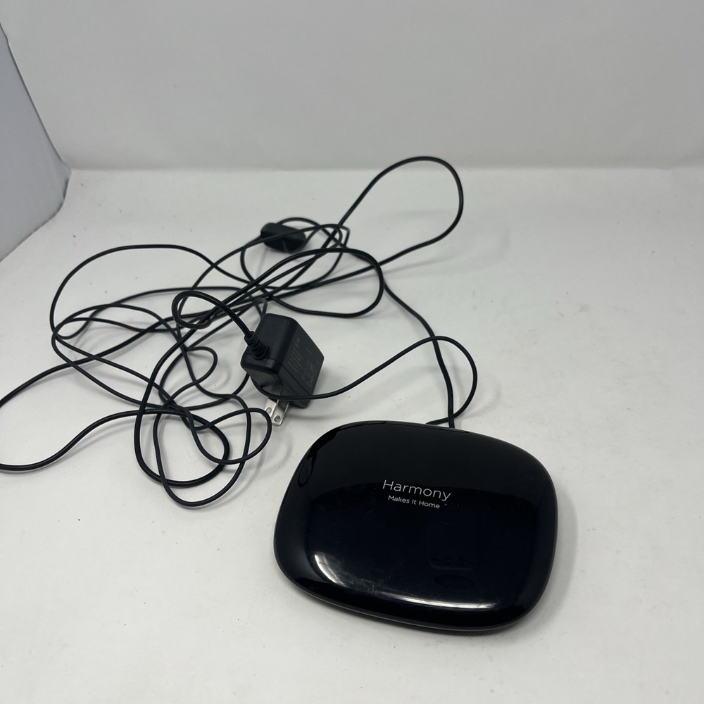 Logitech Harmony Smart Hub w/ Power Adapter & IR Blaster Model O-R0004 No Remote